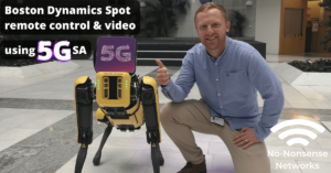Boston Dynamics Spot on 5G SA Philippe Soutaer